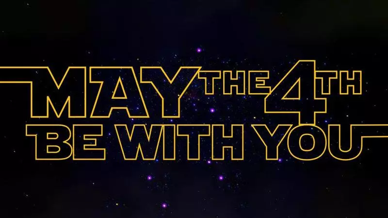 may the force be with you may the 4th be with you meme image