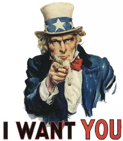 uncle sams i want you poster