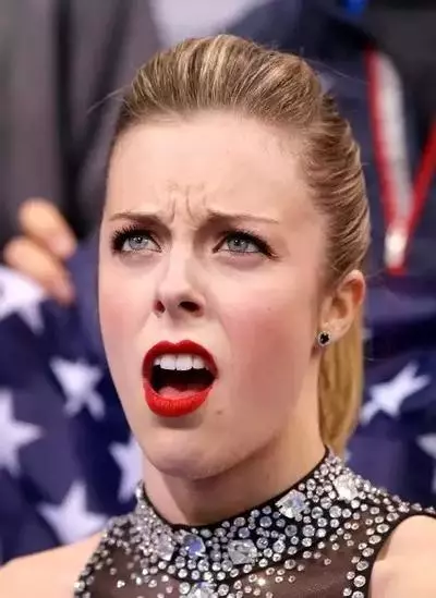 ashley wagner s angry face