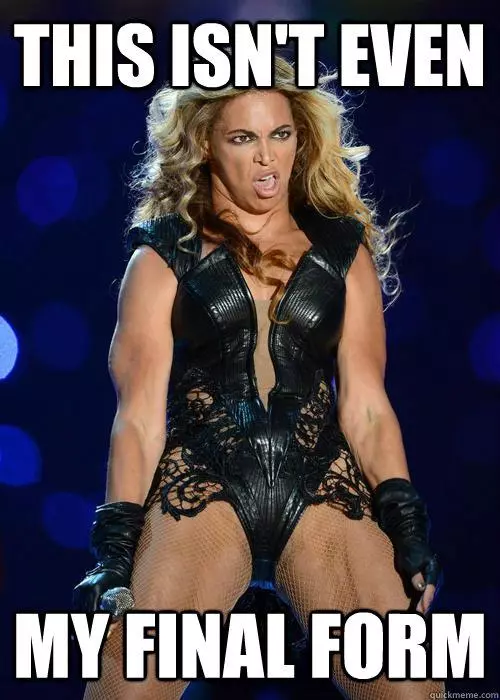 unflattering beyonce meme image