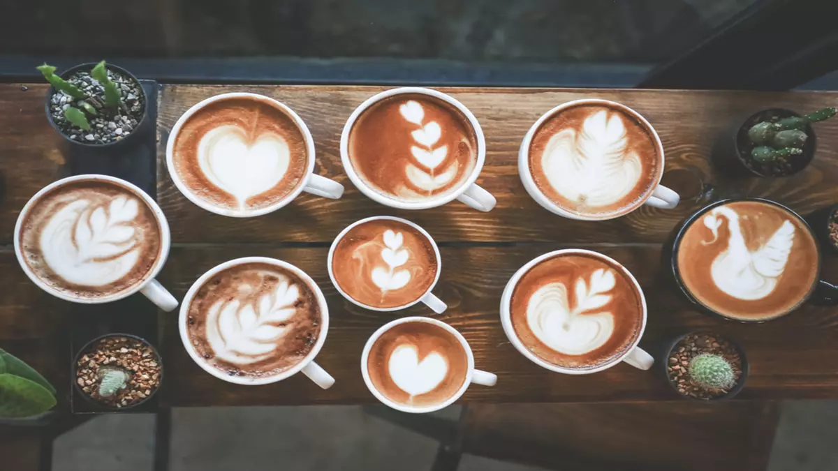 latte art meme image