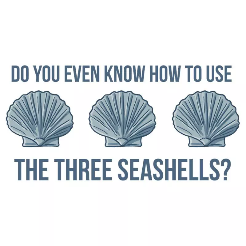 three seashells meme image