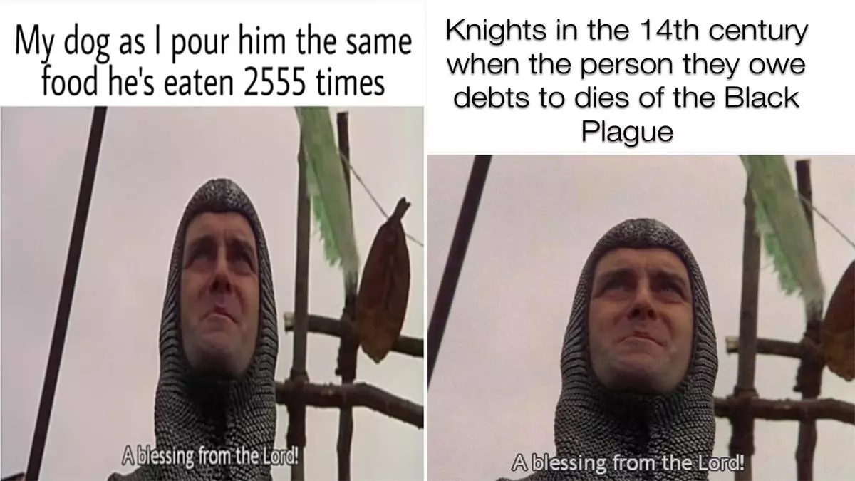 a blessing from the lord meme image