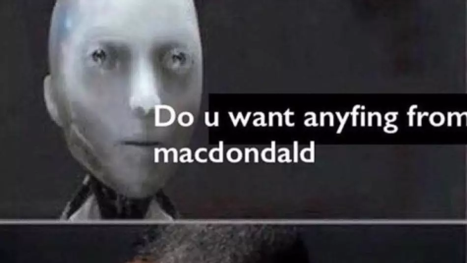 do u want anyfing from macdondald borgar meme image