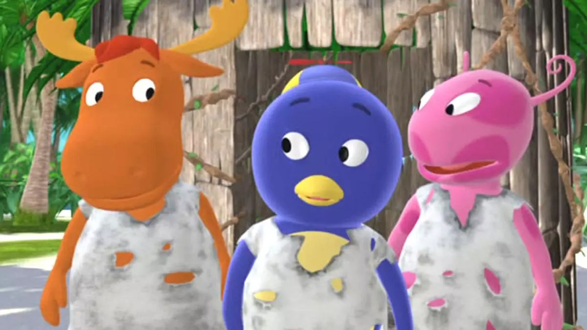 castaways the backyardigans meme image