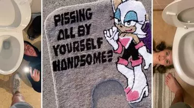 pissing all by yourself handsome