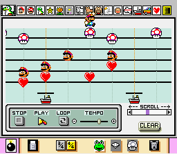 mario paint songs meme image