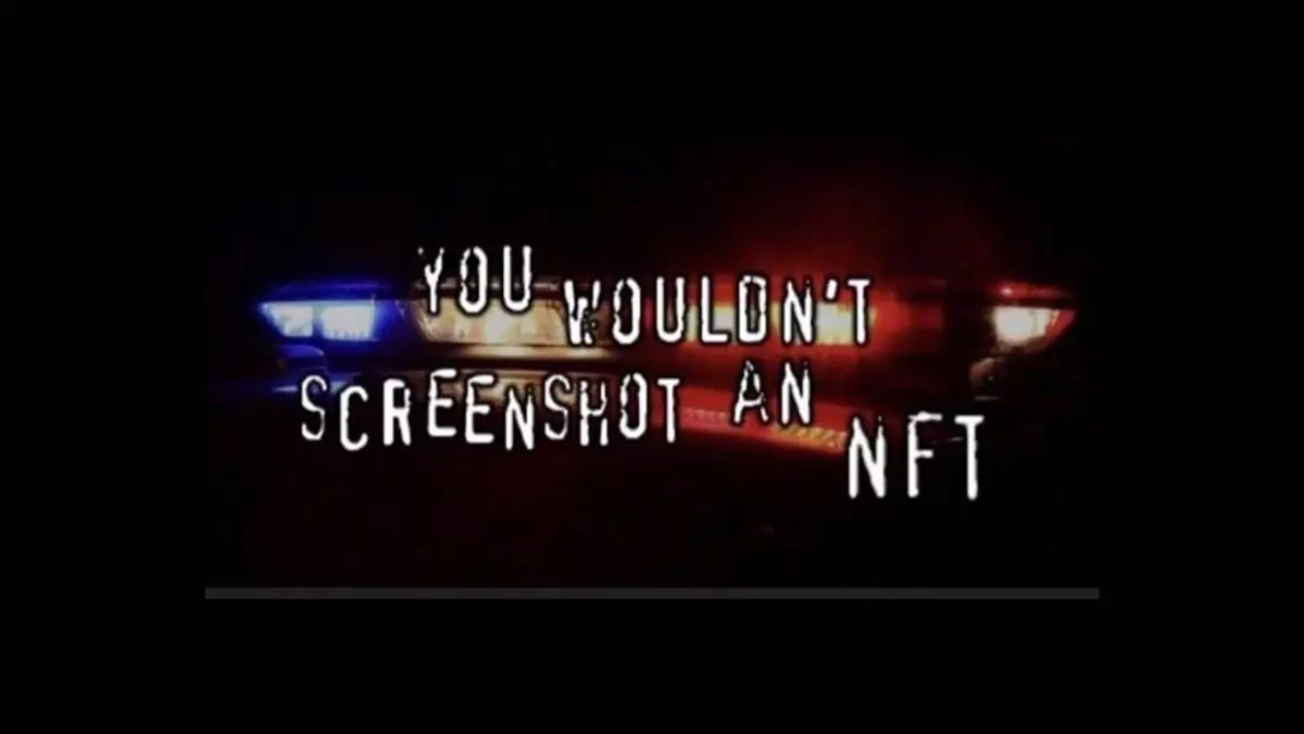 screenshotting nfts meme image