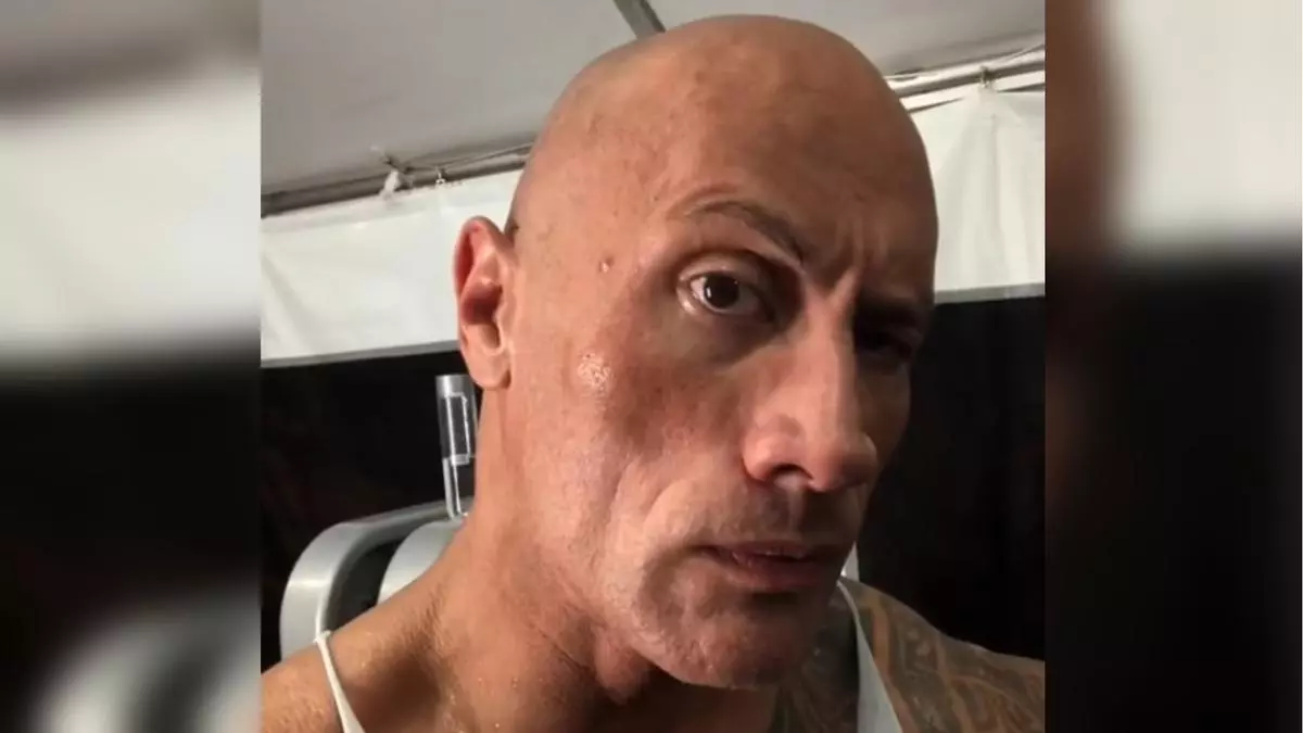 the rocks eyebrow raise meme image