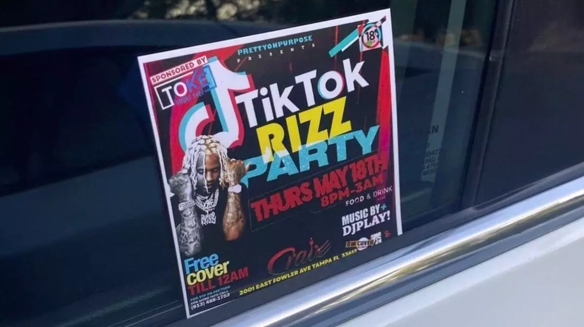 tiktok rizz party meme image