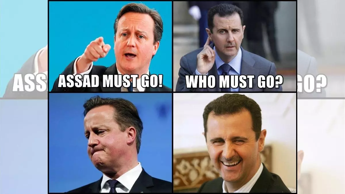 assad must go meme image