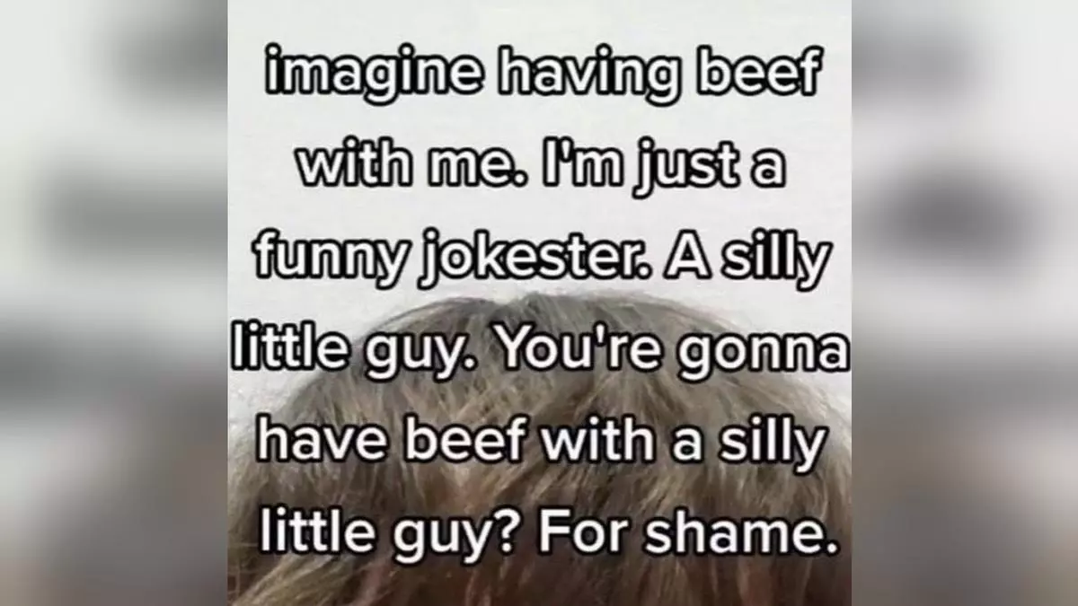 im just a silly little guy meme image