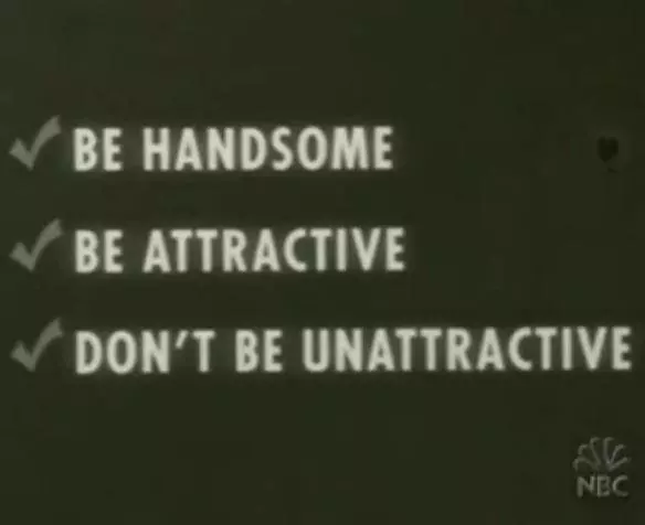 be attractive dont be unattractive meme image