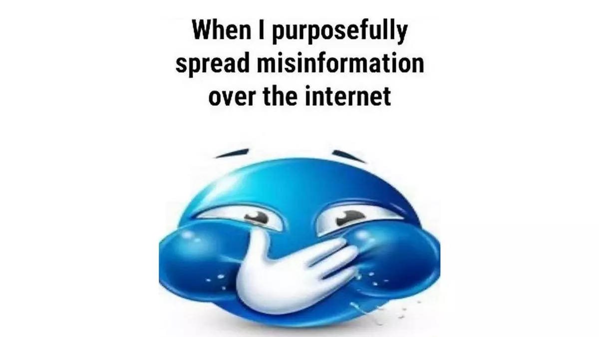 spreading misinformation meme image