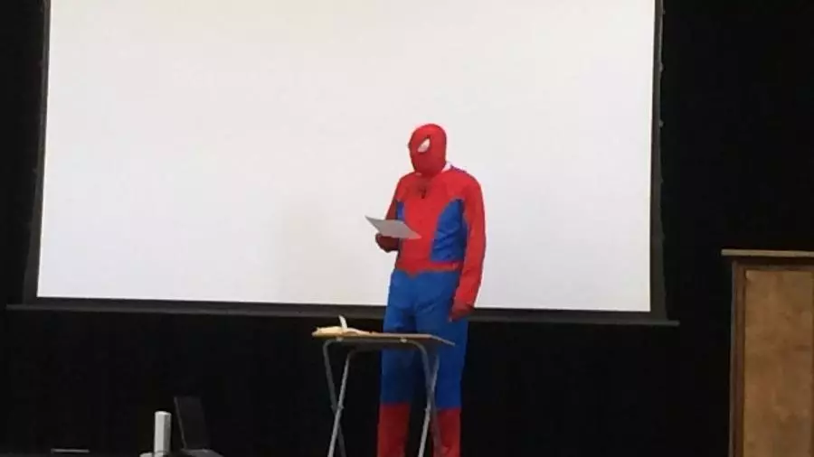 spider mans presentation meme image