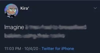 kira imagine if tweet