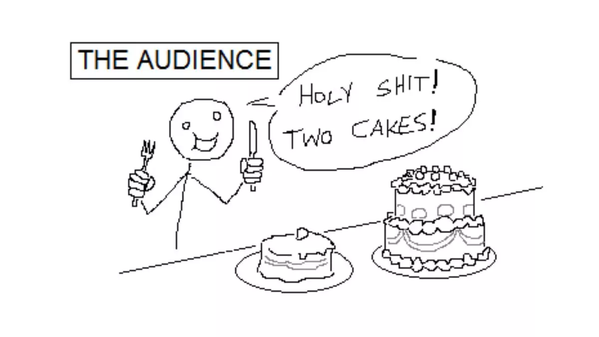 holy shit two cakes meme image