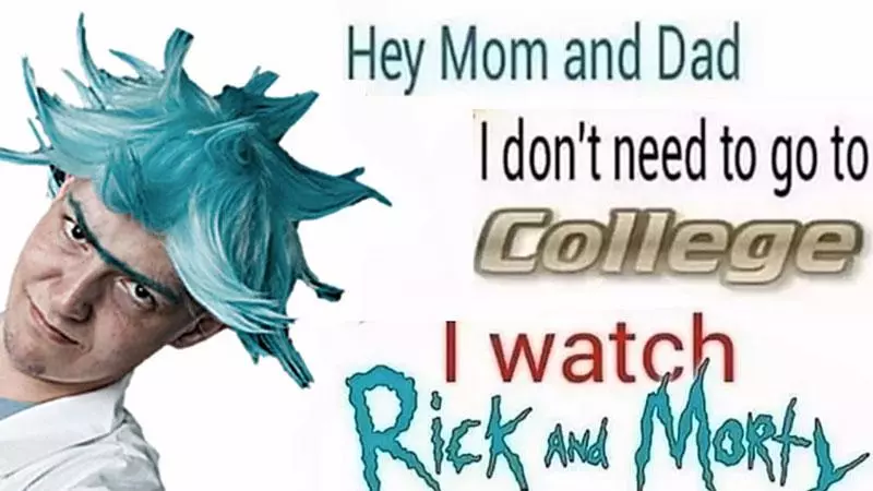 rick and morty fans meme image