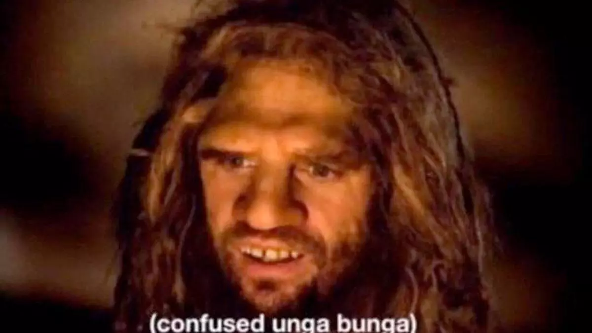 confused unga bunga meme image