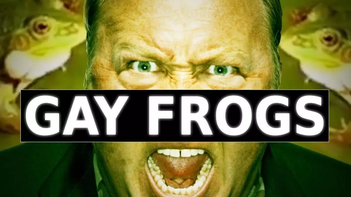 alex jones gay frogs rant meme image