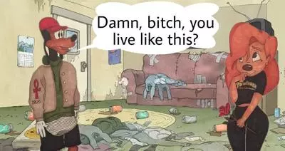 damn bitch you live like this