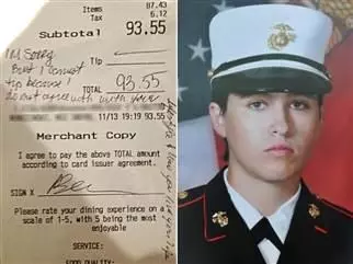 gay waitress tipping controversy meme image