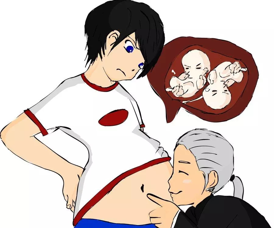 mpreg male pregnancy meme image