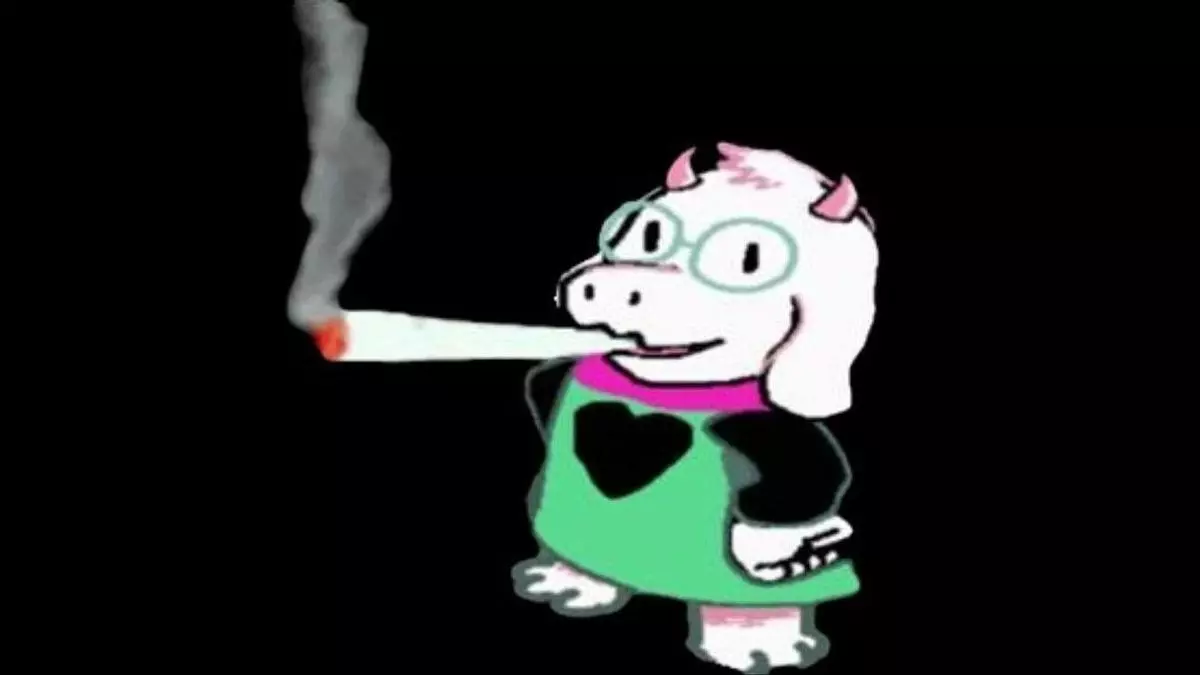 doobie ralsei meme image