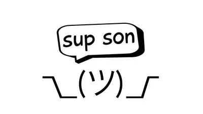 sup son _ツ_