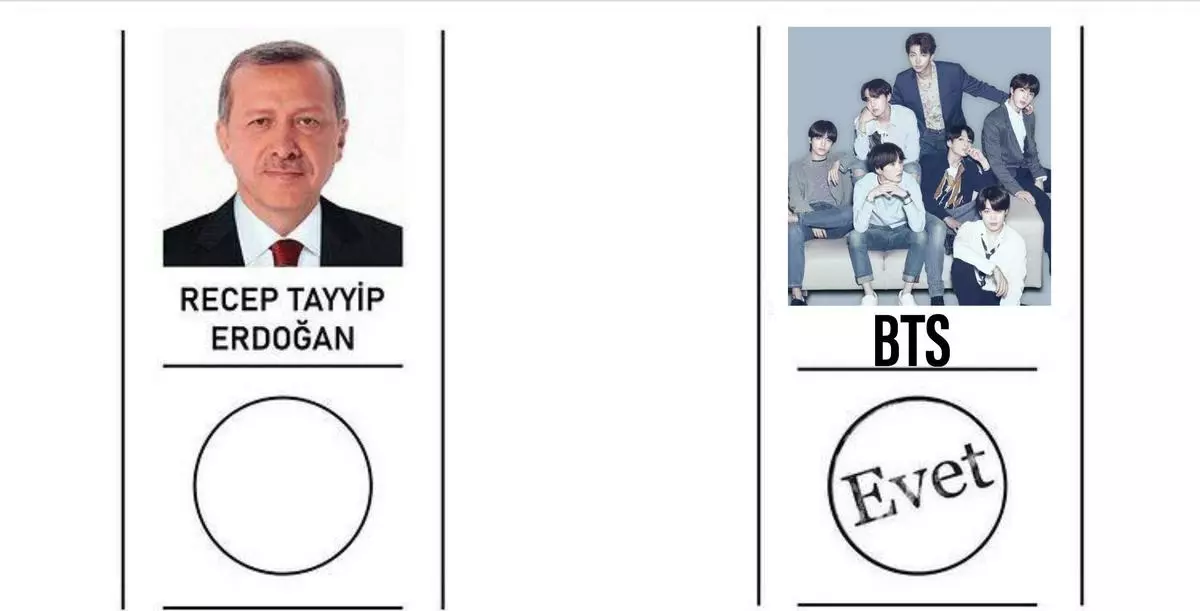 2023 turkish presidential election ballot meme image